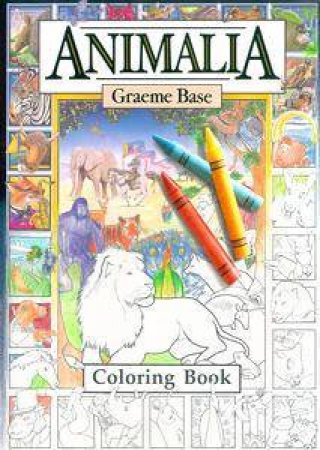 Animalia Colouring Book by Graeme Base