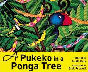 A Pukeko in a Ponga Tree by Kingi Ihaka