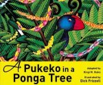 A Pukeko in a Ponga Tree
