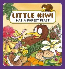 Little Kiwi Has A Forest Feast