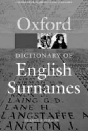 A Dictionary of English Surnames by Unknown