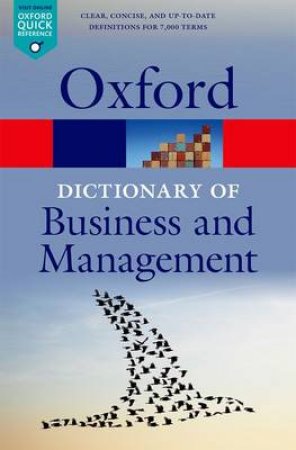 A Dictionary of Business and Management by Oxford University Press