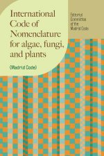 International Code of Nomenclature for Algae Fungi and Plants