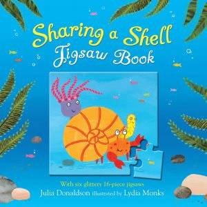 Sharing A Shell Jigsaw Book by Julia Donaldson