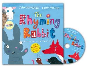 The Rhyming Rabbit Book and CD Pack by Julia Donaldson & Lydia Monks