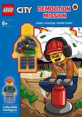 LEGO City: Demolition Mission Activity Book with Minifigure by Various