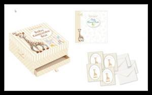 Sophie La Girafe: Baby Record Keepsake Box by Various