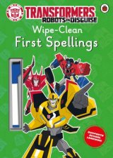 WipeClean First Spellings  Transformers Robots In Disguise