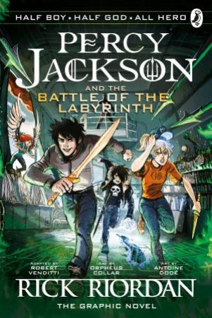 The Battle Of The Labyrinth (Graphic Novel) by Riordan Rick