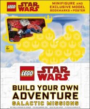 LEGO Star Wars Build Your Own Adventure Galactic Missions With LEGO Star Wars Minifigure And Exclusive Model
