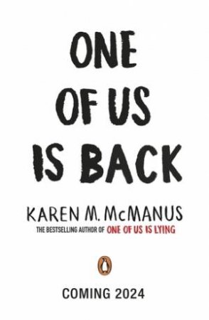 One of Us is Back by Karen M. McManus