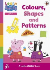 Learn with Peppa Colours Shapes and Patterns sticker activity book