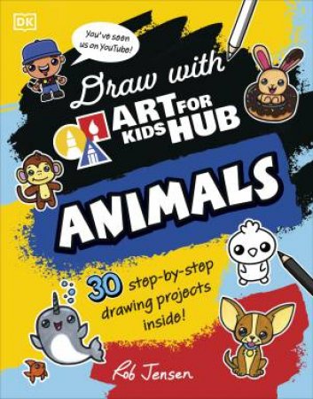 Draw with Art for Kids Hub Animals by Robert Jensen