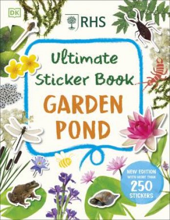 RHS Ultimate Sticker Book Garden Pond by DK