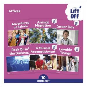 Phonic Books Lift Off Readers Affixes by DK