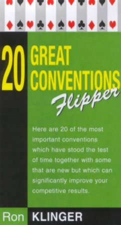 Master Bridge: 20 Great Conventions Flipper by Ron Klinger