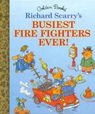 Little Golden Book Richard Scarry Busiest Fire Fighters Ever