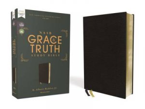 NASB The Grace and Truth Study Bible, Red Letter, 1995 Text, Thumb Indexed, Comfort Print [Black] by Jr., R. Albert Mohler & Zondervan