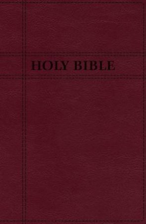 NIV Premium Gift Bible Indexed Red Letter Edition [Burgundy] by Zondervan