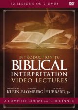 Introduction To Biblical Interpretation Video Lectures An Introduction