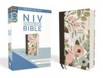 NIV Thinline Bible Red Letter Edition Floral