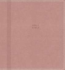 NIV Holy Bible XL Edition Leathersoft Comfort Print Pink