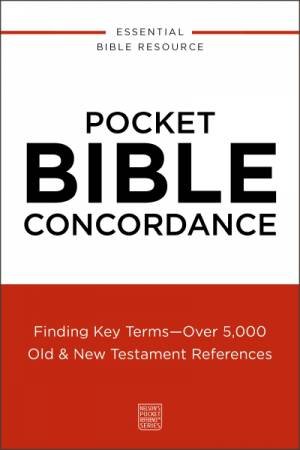 Pocket Bible Concordance by Thomas Nelson