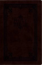 NIV SingleColumn Bible Large Print Brown