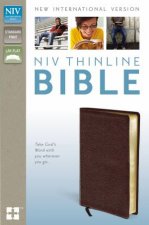 NIV Thinline Bible Red Letter Edition Burgundy