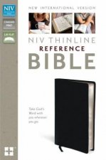 NIV Thinline Reference Bible Red Letter Edition Navy