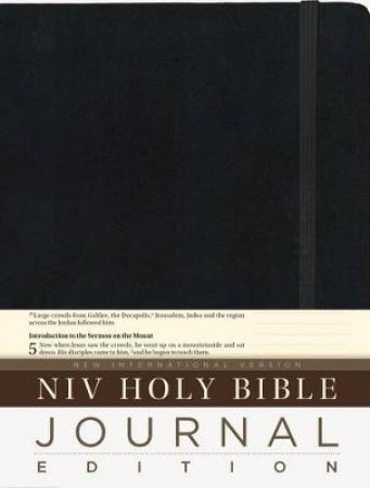 NIV Single-Column Journaling Bible by Various
