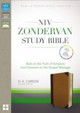 NIV Zondervan Study Bible Indexed Built On The Truth Of Scripture And Centered On The Gospel Message DuoTone ChocolateCaramel