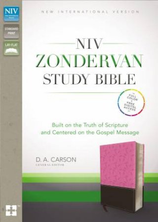 NIV Zondervan Study Bible, Indexed: Built On The Truth Of Scripture And Centered On The Gospel Message [Duo-Tone Orchid/Chocolate] by Various