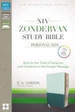 NIV Zondervan Study Bible Personal Size Indexed Built On The Truth OfScripture And Centered On The Gospel Message DuoTone Sea GlassBlue