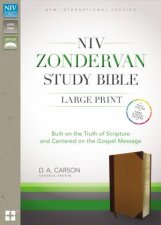 NIV Zondervan Study Bible Large Print Indexed Built On The Truth Of  Scripture And Centered On The Gospel Message DuoTone ChocolateCaramel