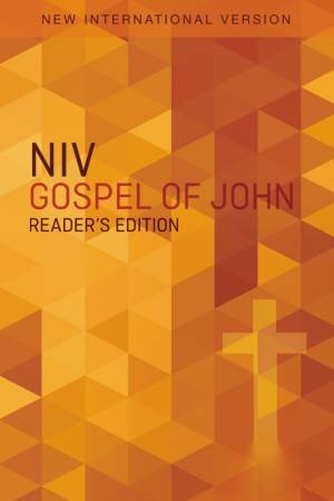 NIV, Gospel Of John, Reader's Edition by Zondervan