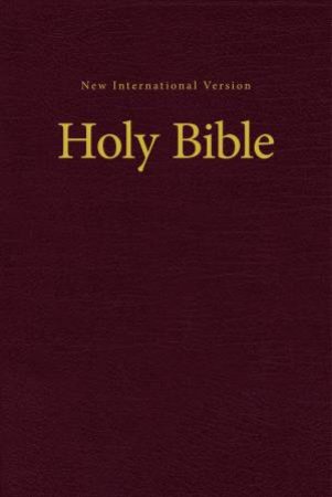 NIV, Value Pew And Worship Bible [Burgundy] by Various