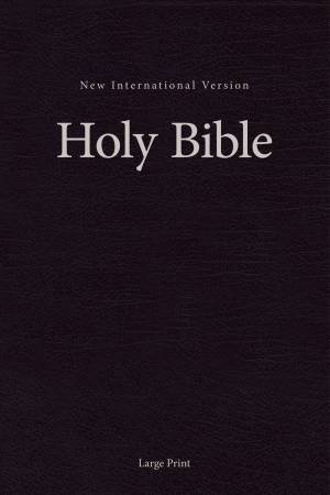 NIV, Pew And Worship Bible, Large Print [Black] by Various