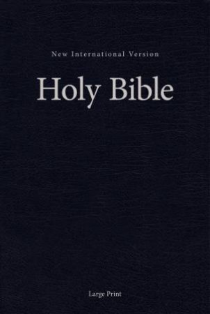 NIV, Pew And Worship Bible, Large Print [Blue] by Various