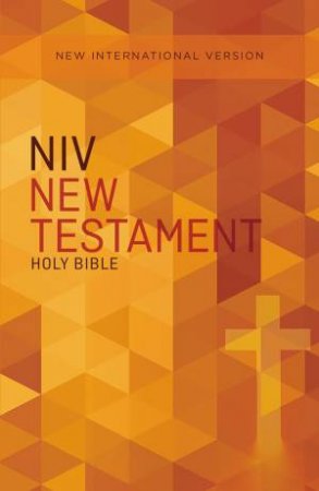 NIV, Outreach New Testament [Orange Cross] by Zondervan