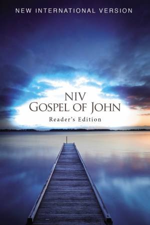 NIV Gospel Of John, Reader's Edition by Zondervan