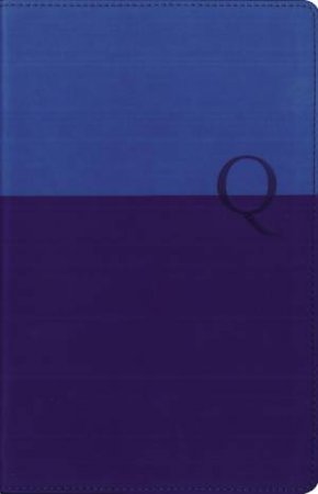 NIV, Quest Study Bible, Personal Size, Indexed: The Question And Answer Bible [Blue] by Zondervan