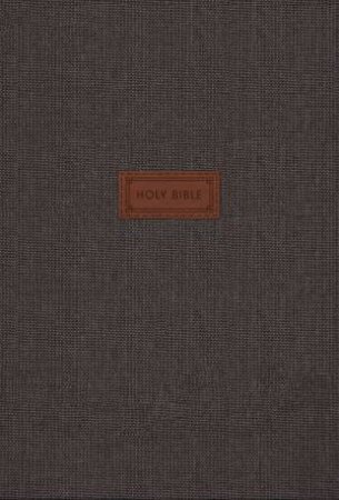 NIV The Grace And Truth Study Bible, Cloth Over Board, Red Letter, Comfort Print [Gray] by Zondervan & Jr., R. Albert Mohler
