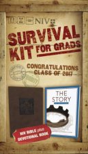 NIV 2017 Survival Kit For Grads Boys Edition Red Letter Edition Brown