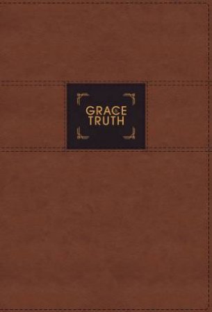 NIV The Grace And Truth Study Bible, Red Letter, Thumb Indexed, Comfort Print [Brown] by Zondervan & Jr., R. Albert Mohler