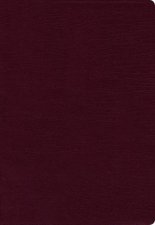 NIV Thinline Bible Indexed Red Letter Edition Giant Print Burgundy