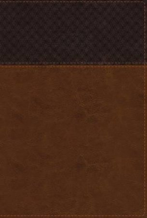 NIV Study Bible, Fully Revised Edition, Large Print, Red Letter, Thumb Indexed, Comfort Print (Brown) by Various