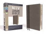 NIV Thinline Reference Bible Red Letter Edition Grey