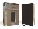 NIV Personal Size Reference Bible Red Letter Edition Large Print Black