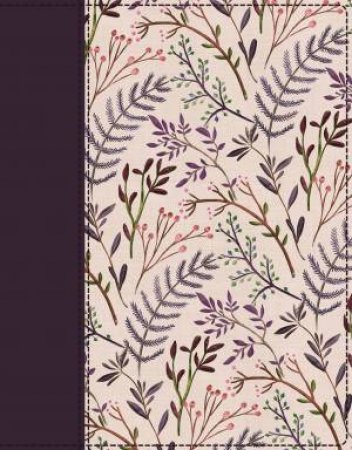 NIV Journal The Word Bible Red Letter Edition [Pink Floral] by Zondervan